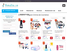 Tablet Screenshot of amalia.ro